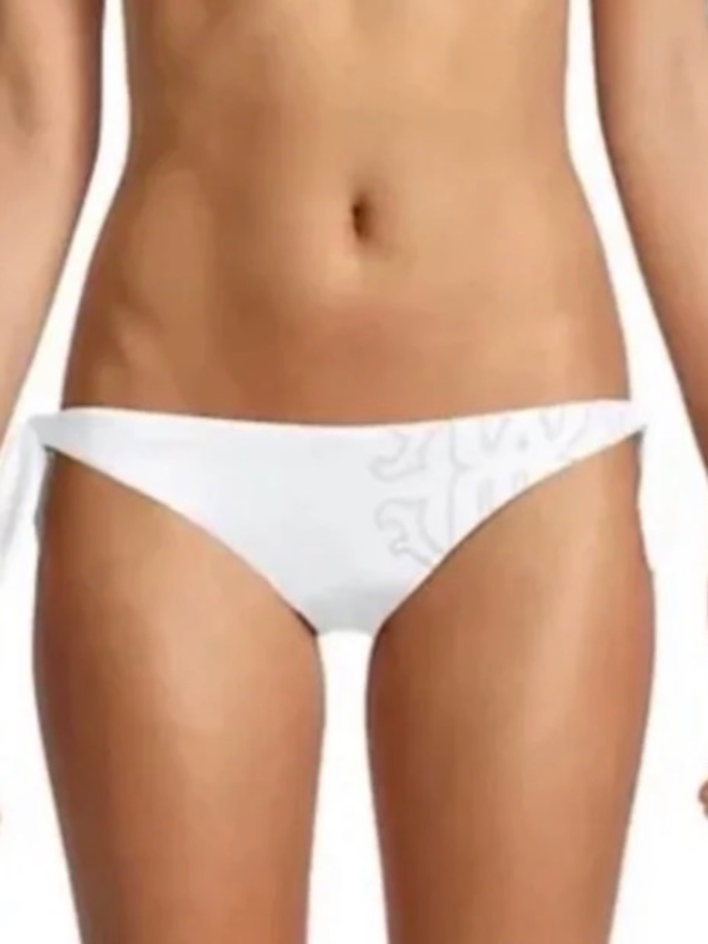 NEW LIMITED EDITION Roberto Cavalli White Bikini Bottom L